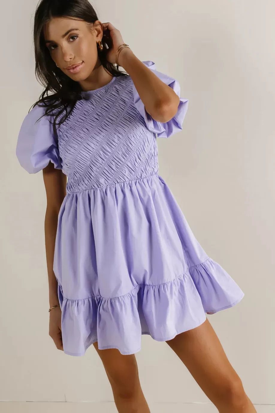 Store Akaiyah Smocked Mini Dress MINI DRESSES | DRESSES