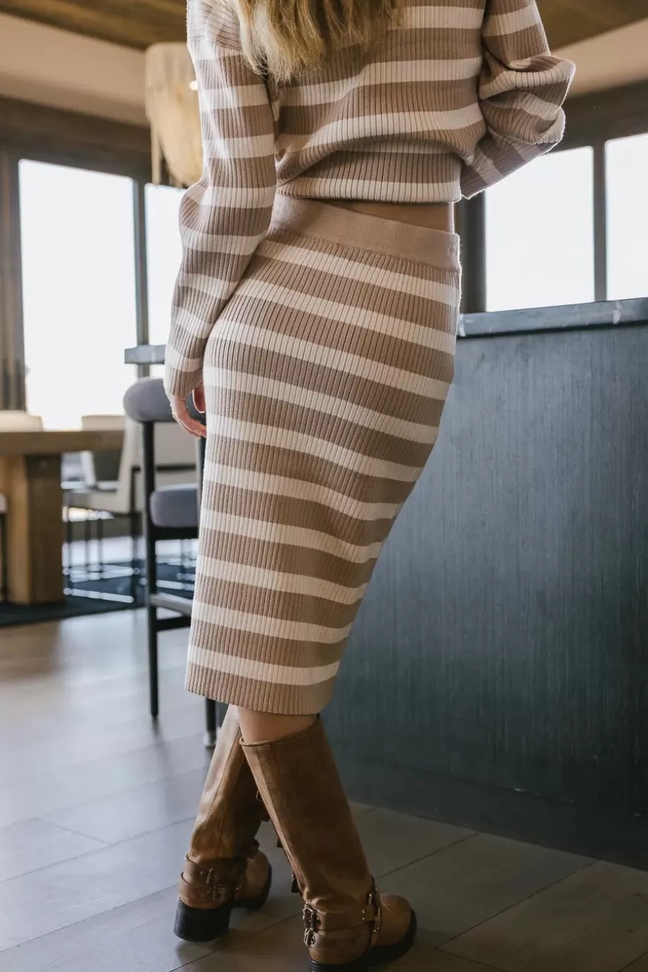 Best Sale Alani Striped Skirt in SKIRTS | SETS