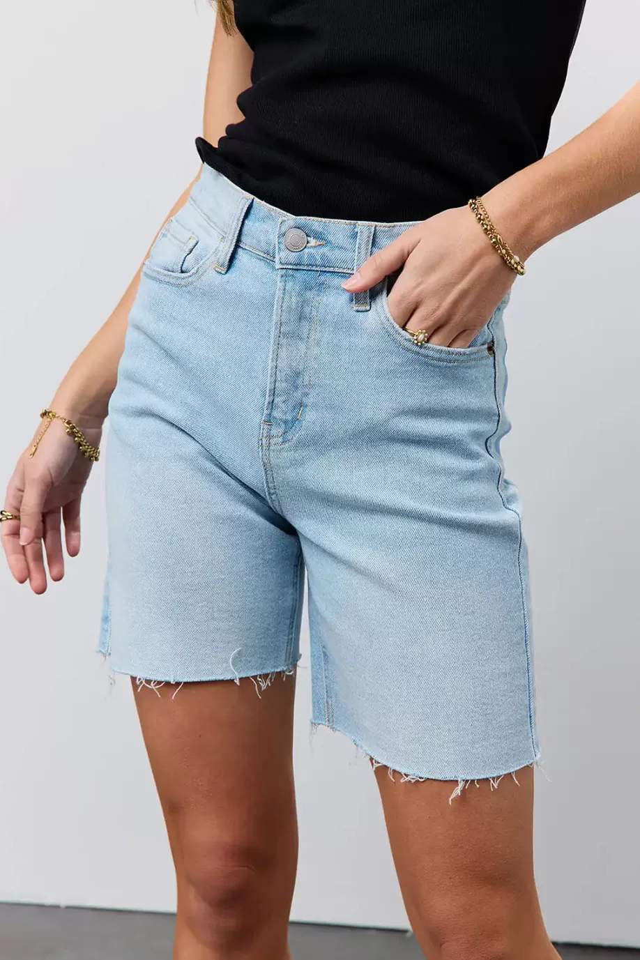 New Alice Mid Thigh Shorts DENIM SHORTS | SHORTS