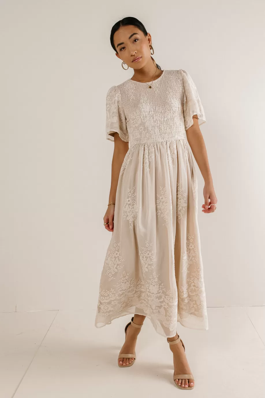 Best Sale Alora Embroidered Dress in MAXI DRESSES | DRESSES