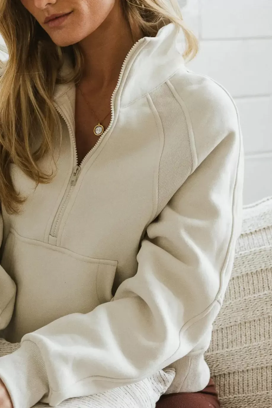 Hot Alyssa Half Zip in SWEATERS | SWEATERS