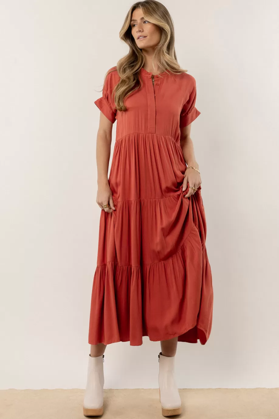 Best Sale Amanda Tiered Dress in DRESSES