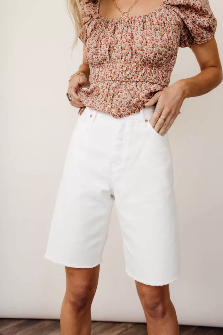 Sale Blaire Bermuda Shorts in - FINAL SALE DENIM BERMUDAS | DENIM SHORTS