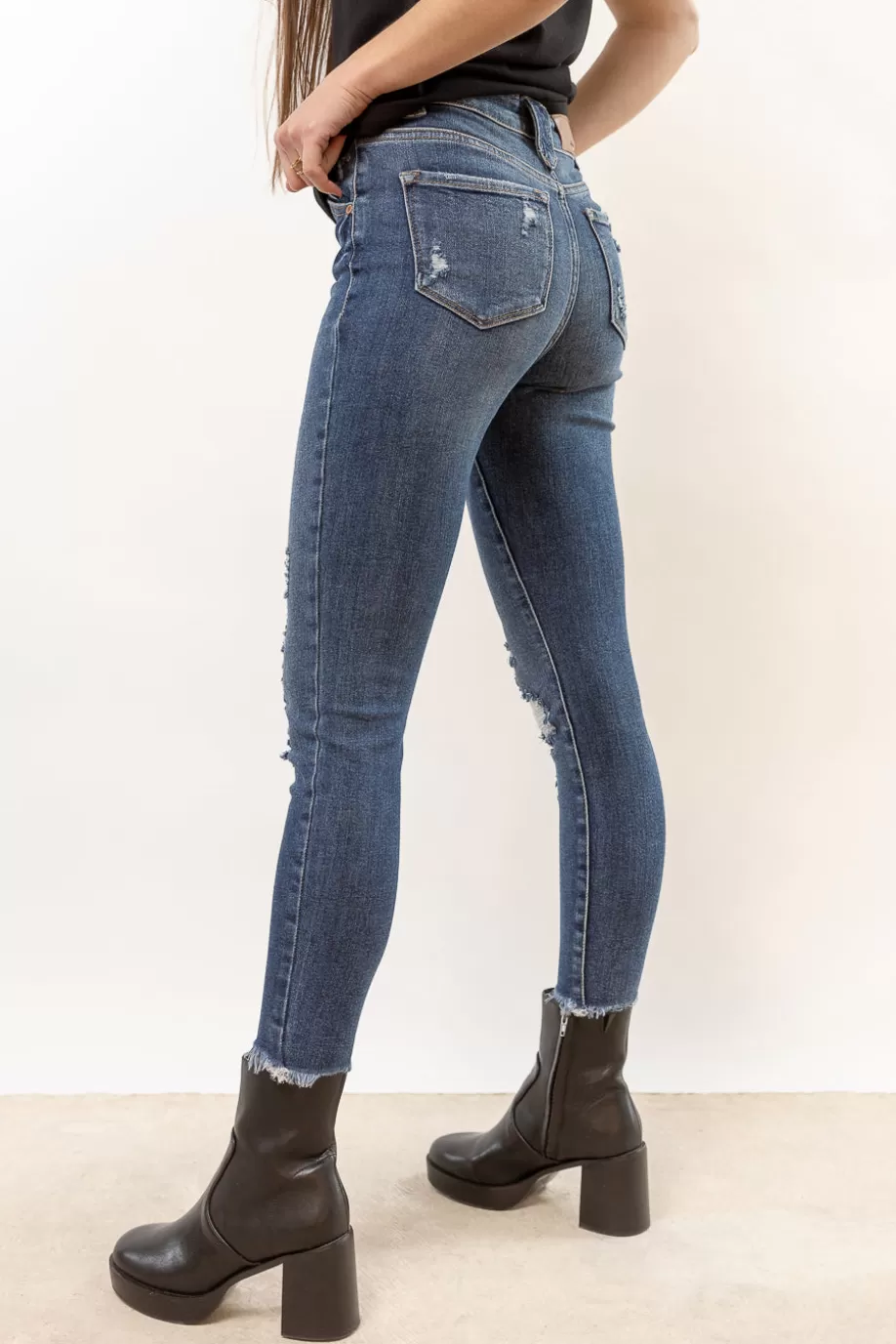 Clearance High Rise Skinny Jeans - FINAL SALE DENIM