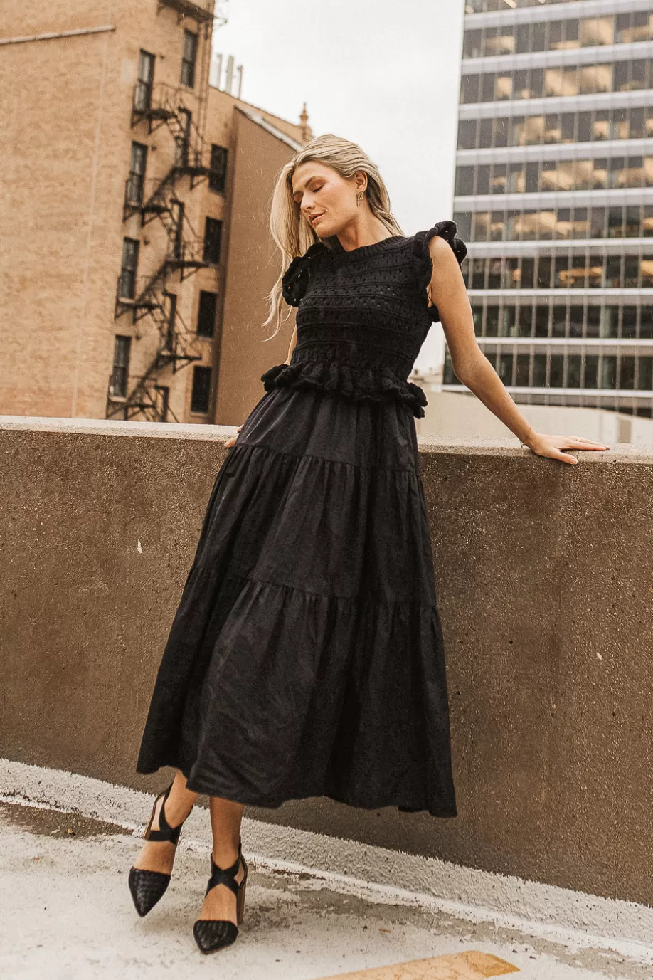 Best Sale Carey Maxi Dress in | Twofer Sweater Maxi Dress MAXI DRESSES | DRESSES