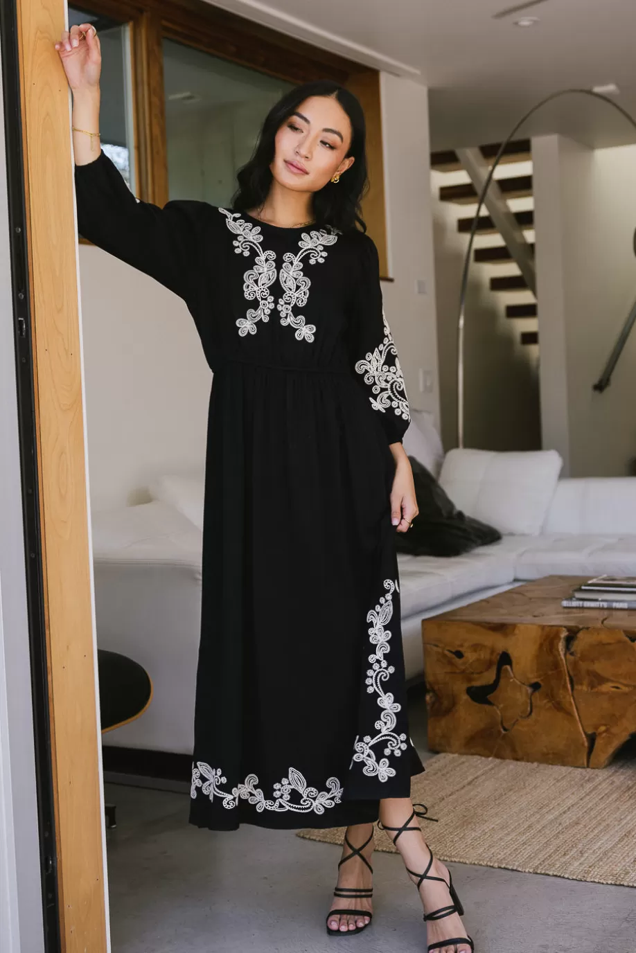 Fashion Cassandra Embroidered Dress DRESSES