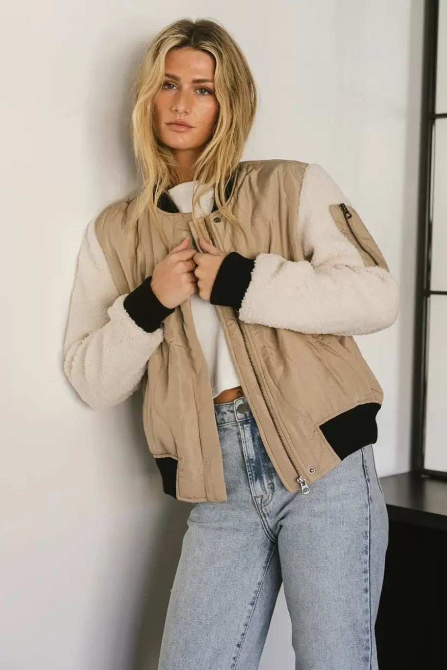 Online Catching Feelings Bomber Jacket in JACKETS & BLAZERS | JACKETS & BLAZERS