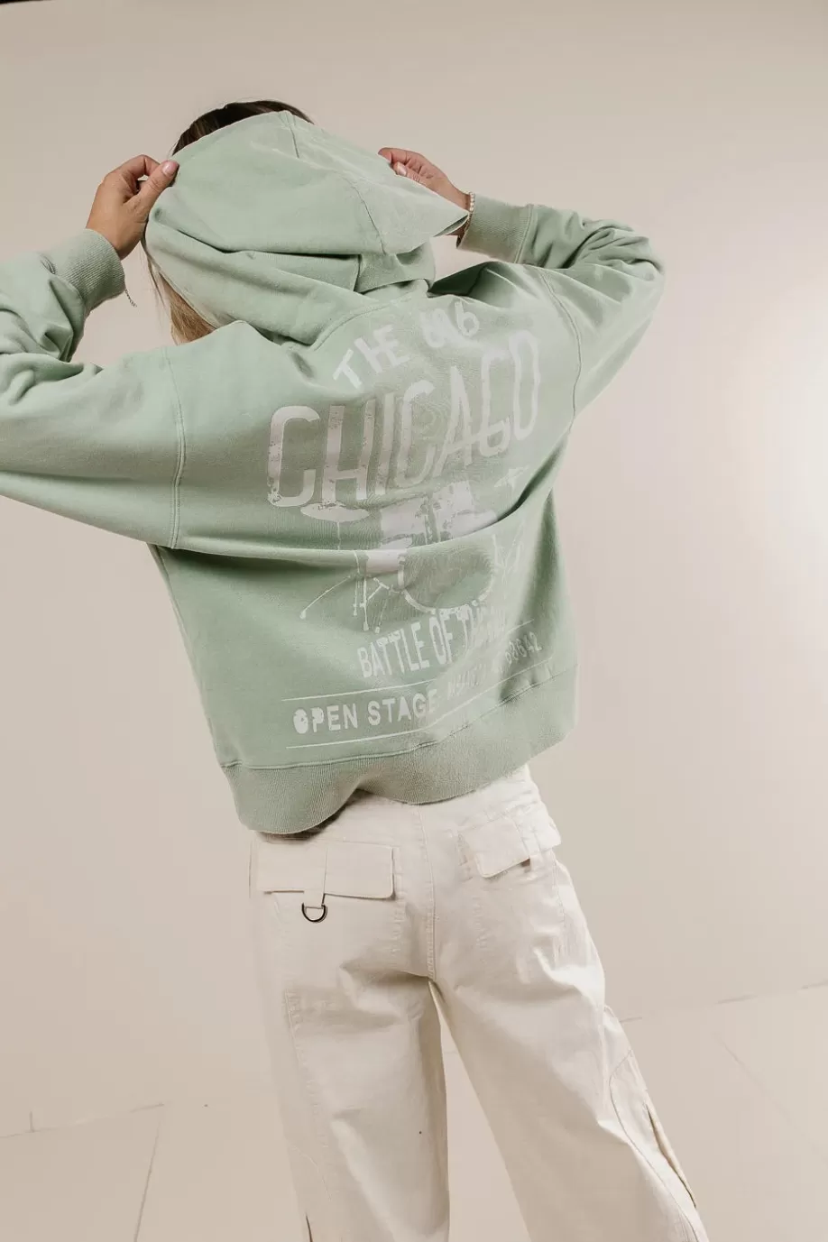 Outlet Chicago Battle of the Bands Graphic Hoodie SWEATERS | SWEATERS