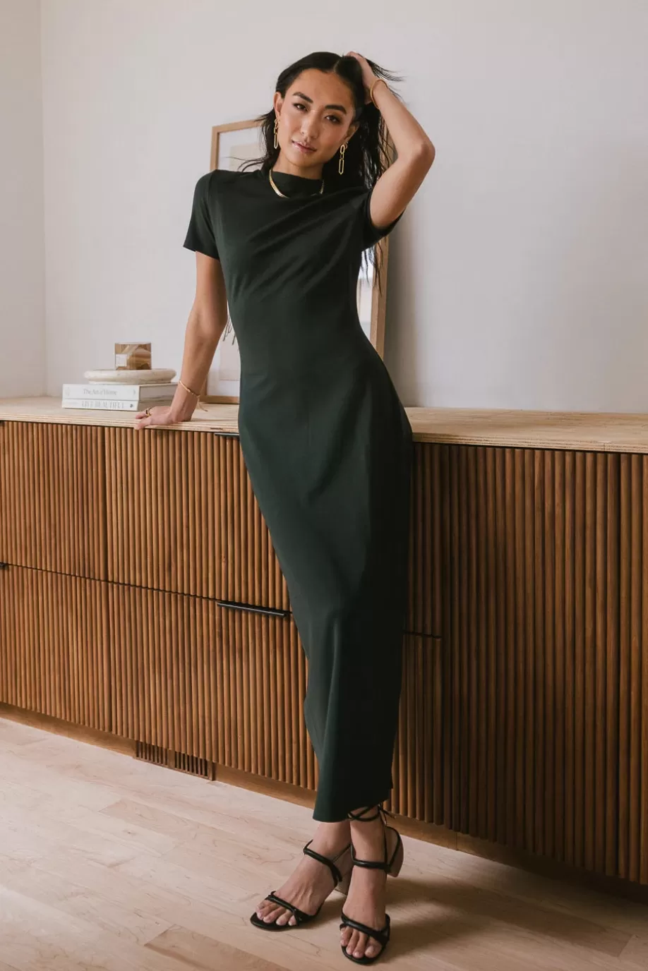 Sale Ciara Maxi Dress in Hunter Green - FINAL SALE MAXI DRESSES | DRESSES