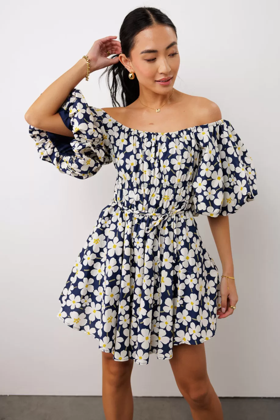 Cheap Claudia Floral Dress MINI DRESSES | DRESSES