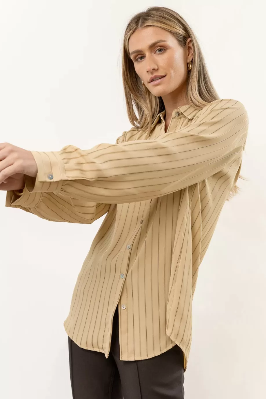 Discount Collared Button Up BUTTON DOWN | TOPS