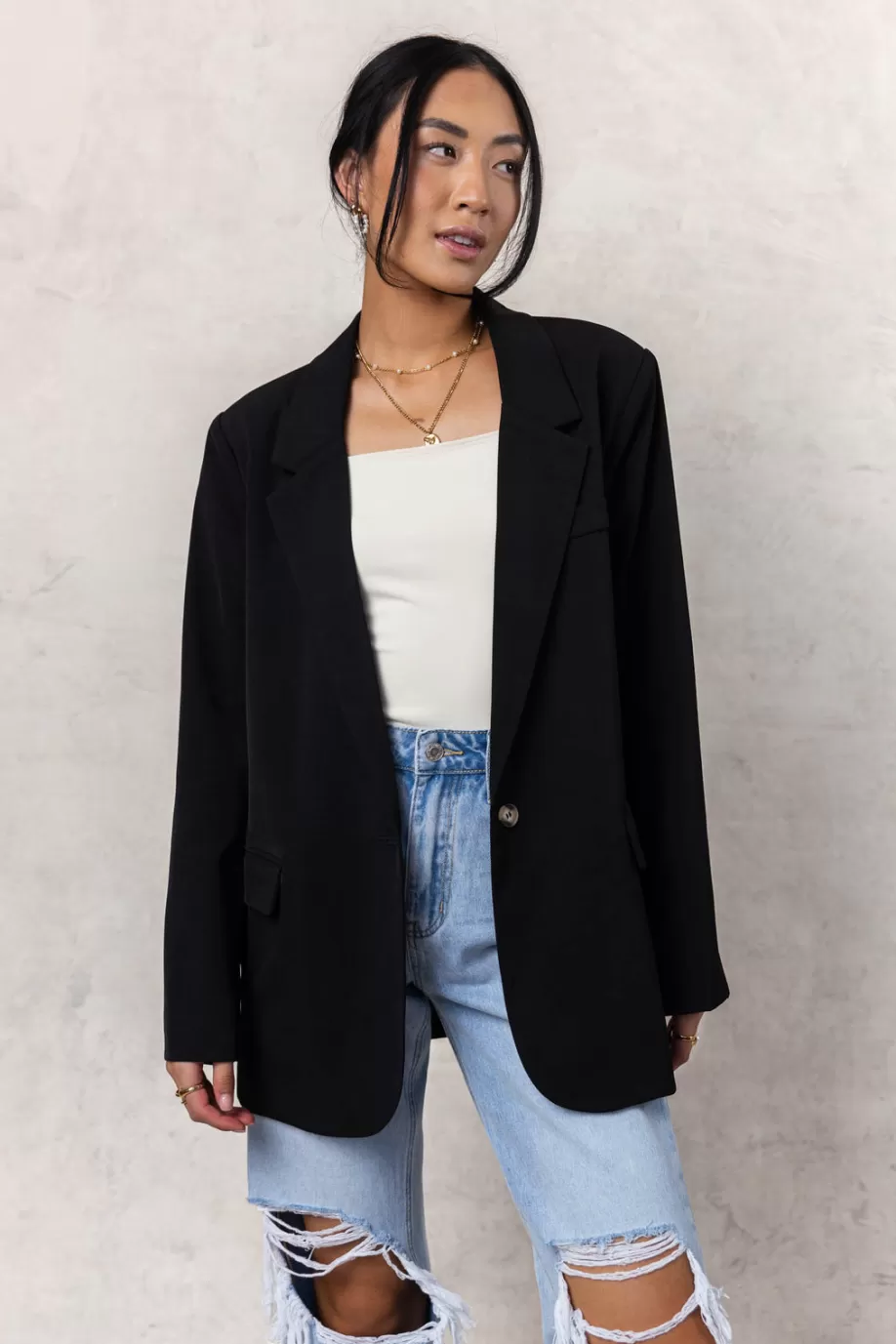 Shop Crystal Blazer in - FINAL SALE JACKETS & BLAZERS | JACKETS & BLAZERS