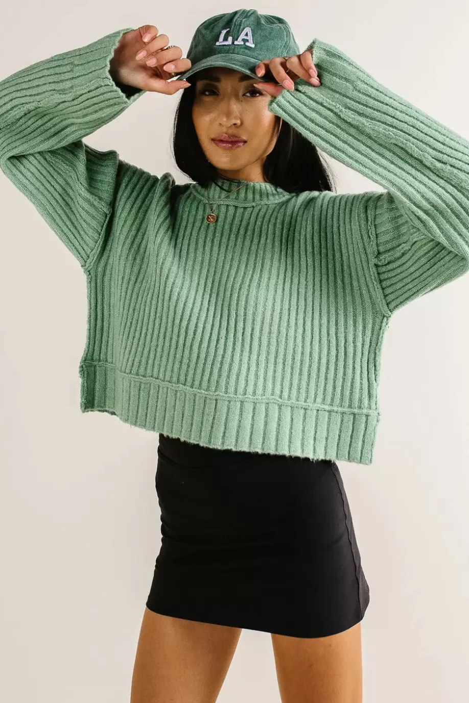 Store Daniela Ribbed Sweater in SWEATERS | SWEATERS