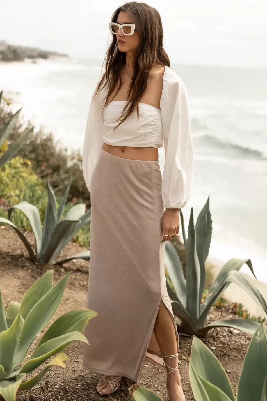 Cheap Davina Maxi Skirt in SKIRTS