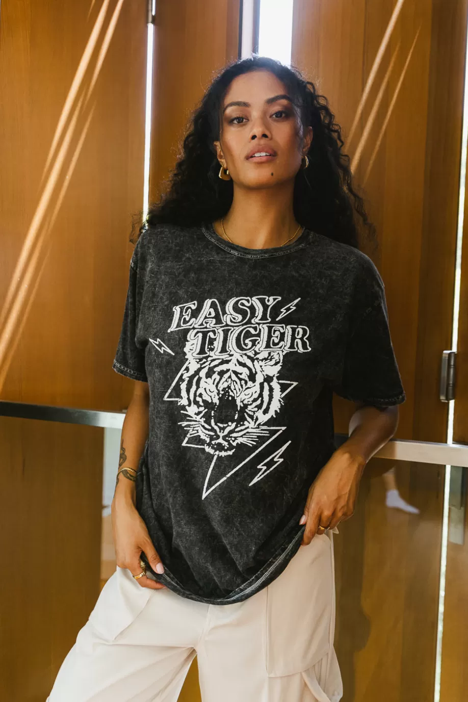 Cheap Easy Tiger Graphic Tee - FINAL SALE GRAPHICS | TEES & TANKS