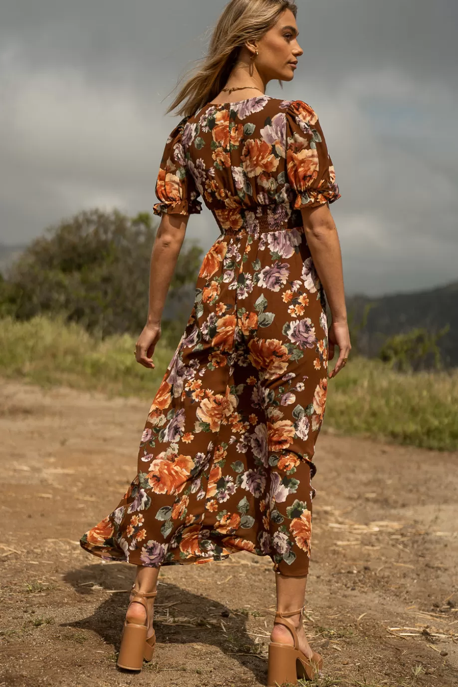 Discount Eliana Floral Maxi Dress in - FINAL SALE MAXI DRESSES