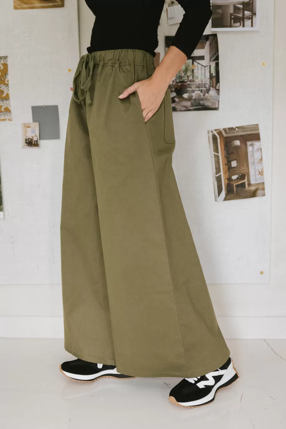 Sale Ellie Wide Leg Pants - FINAL SALE PANTS