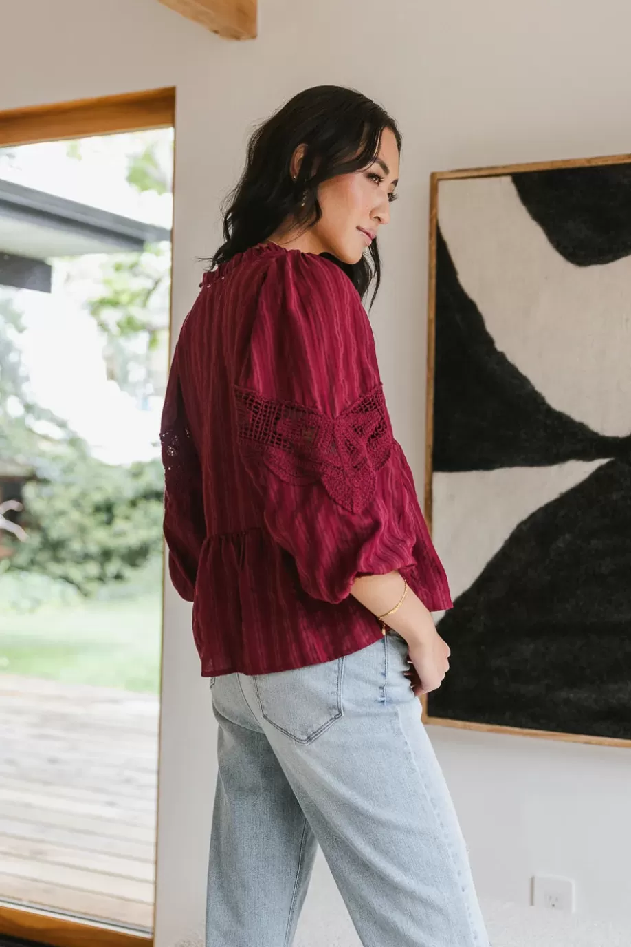 Clearance Ellison Blouse in - FINAL SALE BLOUSES | BLOUSES