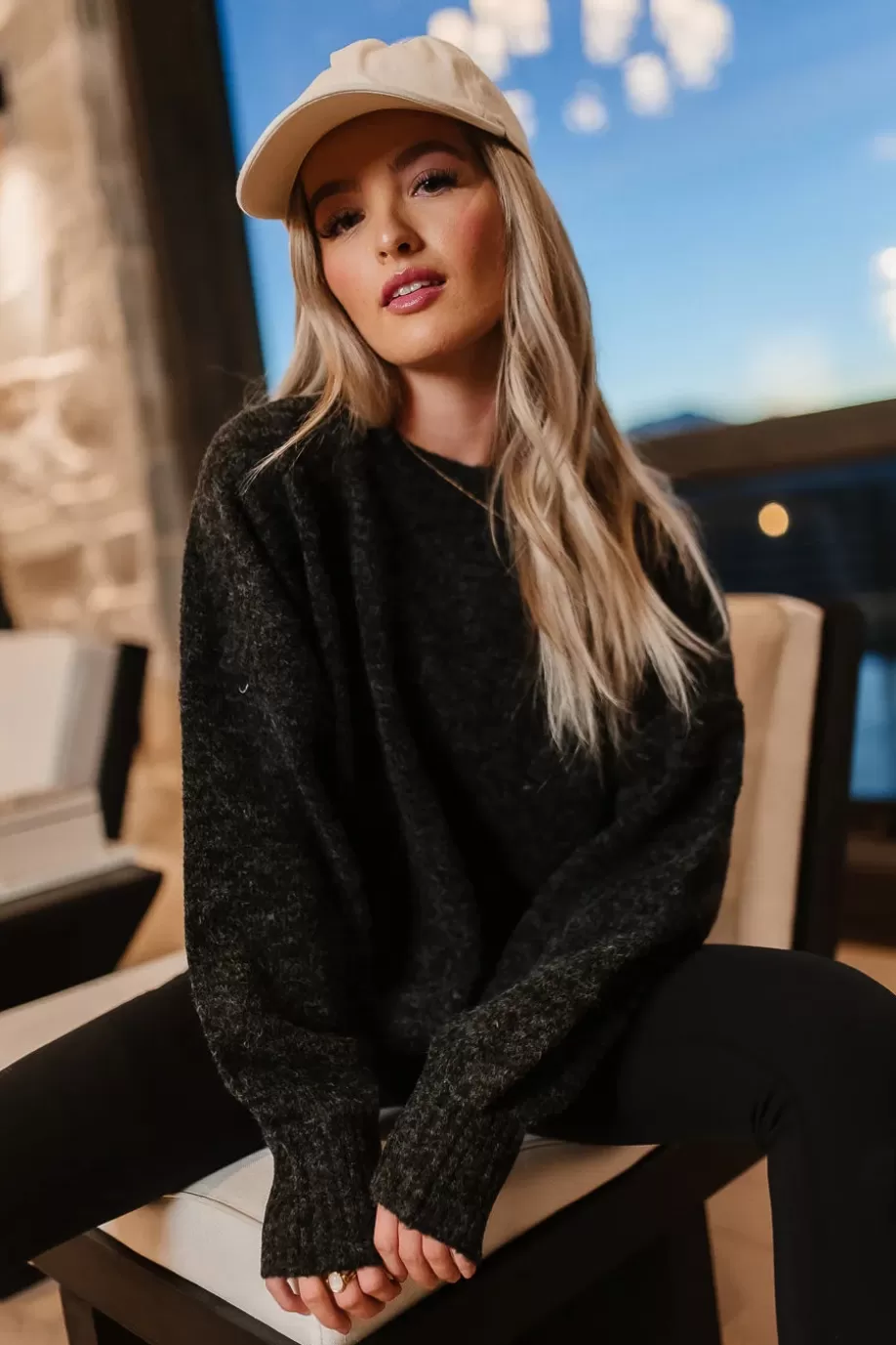 Best Esme Knit Sweater in - FINAL SALE SWEATERS | SWEATERS