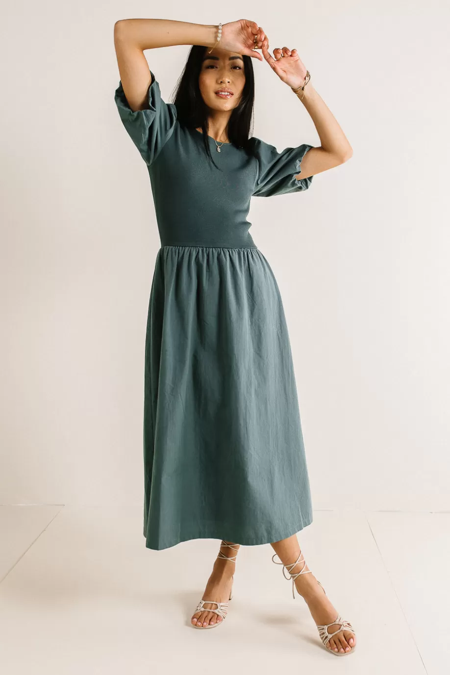 Discount Evelynn Midi Dress in MIDI DRESSES | DRESSES