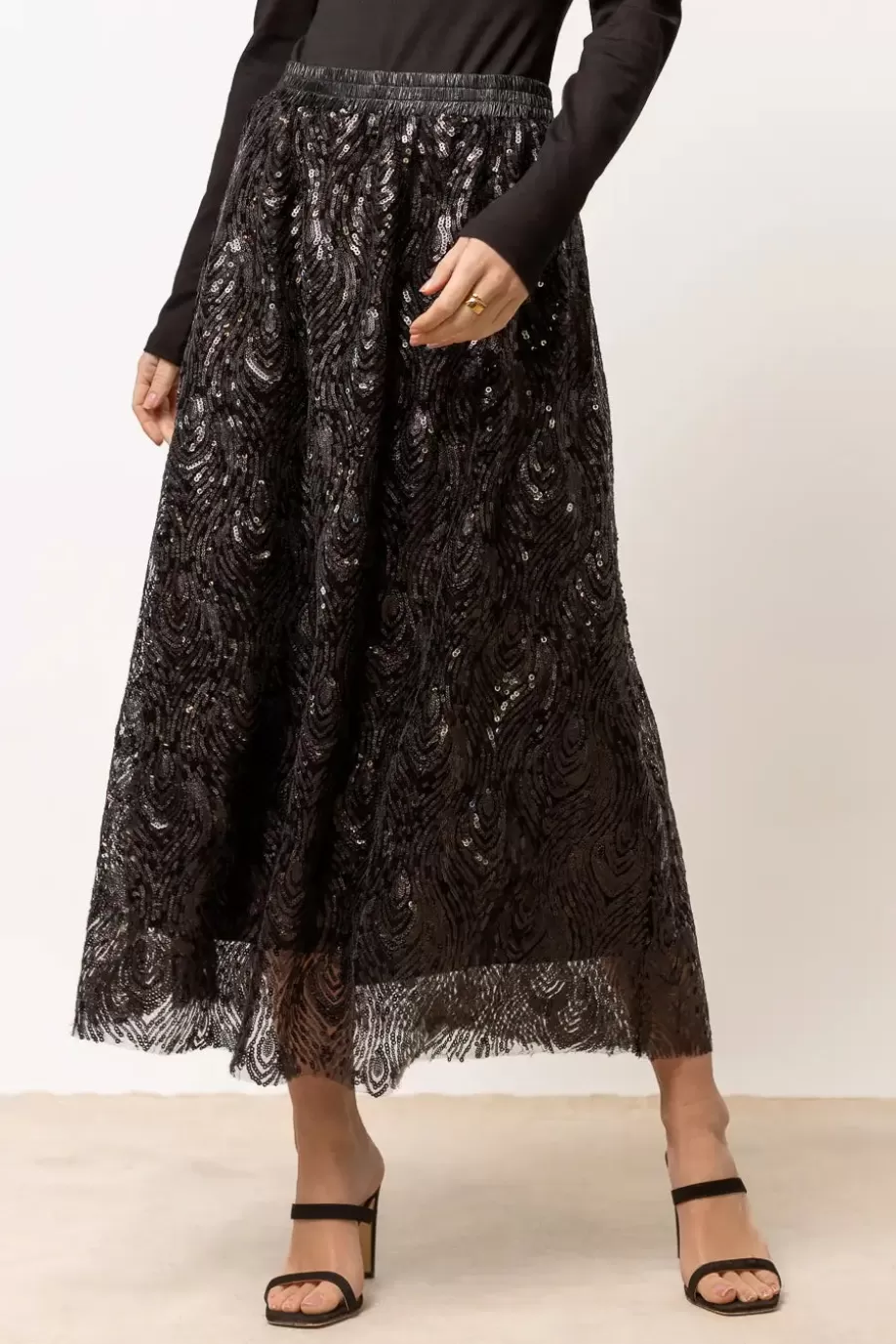 Best Sale Faye Sequin Skirt in - FINAL SALE SKIRTS