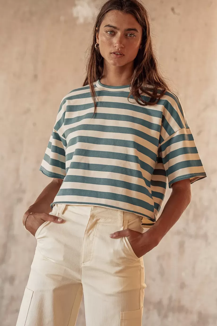 Shop Felix Striped Top in TEES & TANKS | TEES & TANKS