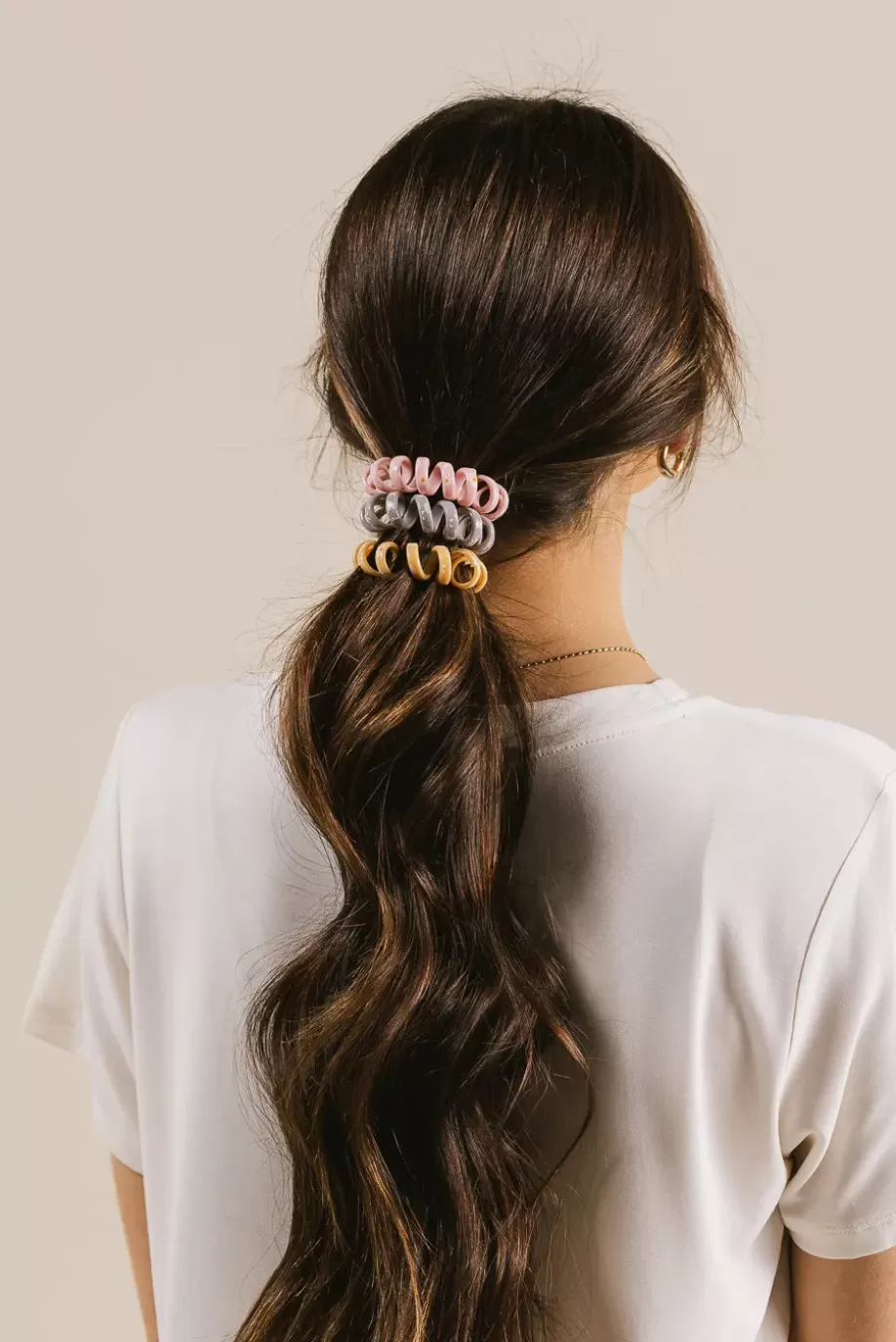 Flash Sale Floral Spiral Hair Ties HAIR ACCESSORIES | HAIR ACCESSORIES