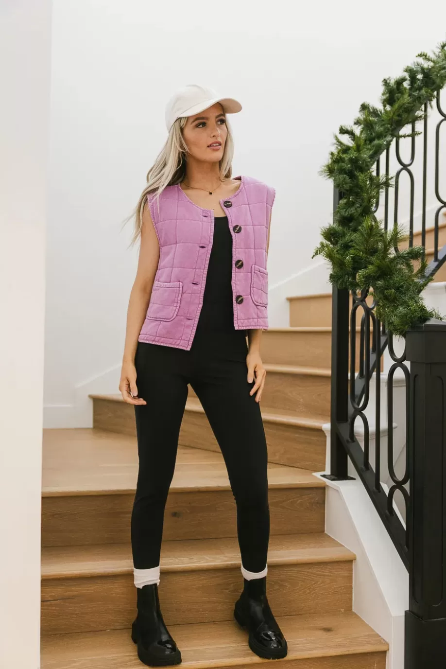 Best Sale Gabby Quilted Vest in OUTERWEAR