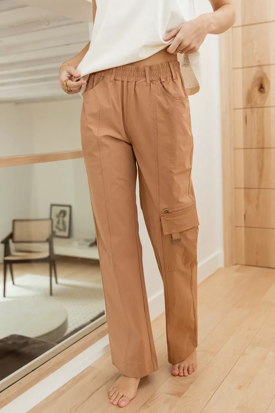 Store Grace Nylon Pants PANTS