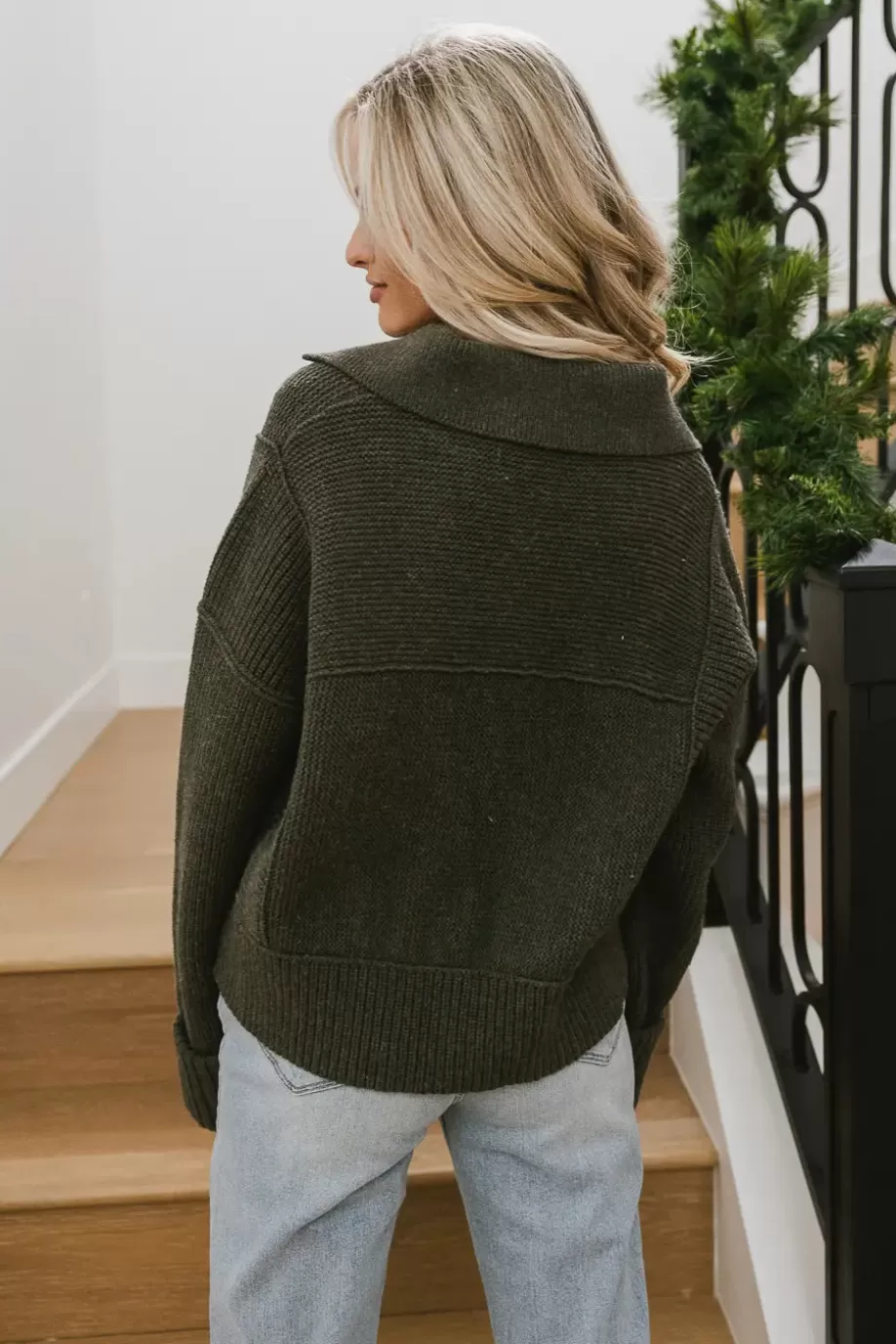 Cheap Hallie Zip Up Cardigan in SWEATERS | SWEATERS