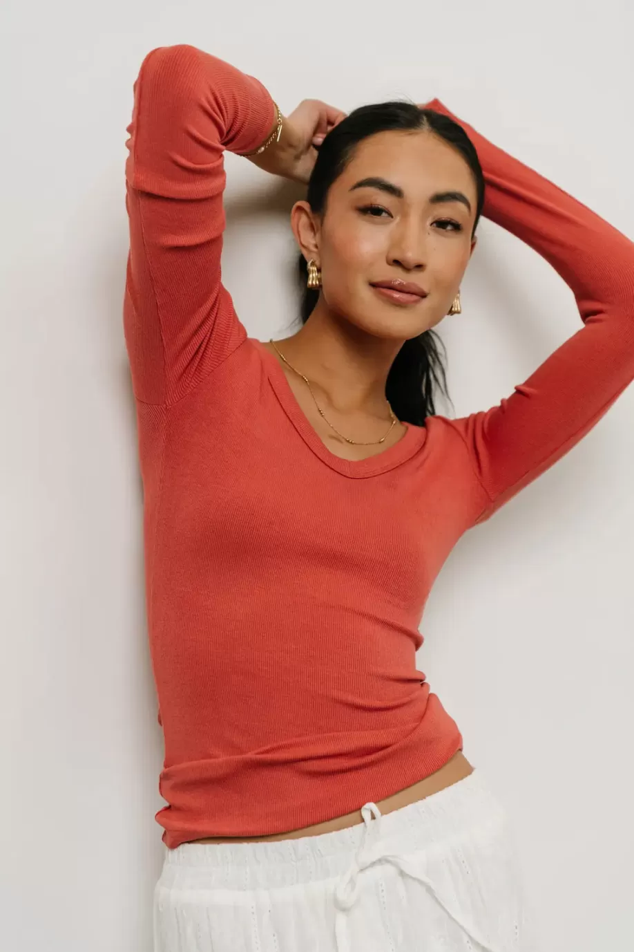 Sale Harmony Ribbed Top in TEES & TANKS | TEES & TANKS