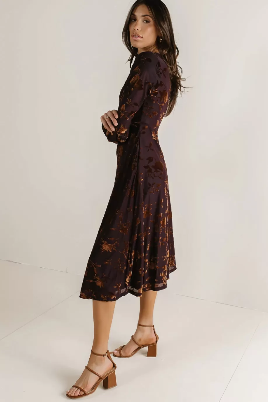 Outlet Jane Velvet Midi Dress MIDI DRESSES | DRESSES