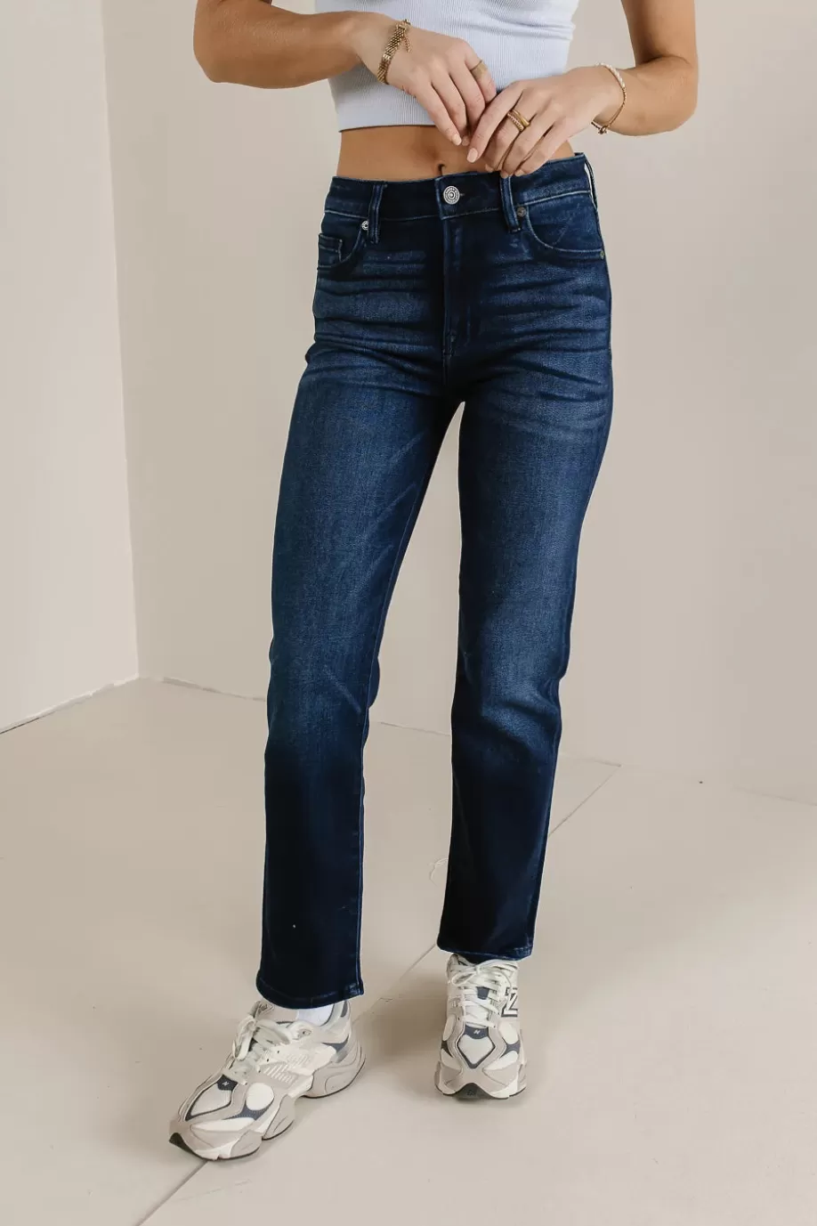 Discount Jenni Straight Leg Jeans DENIM