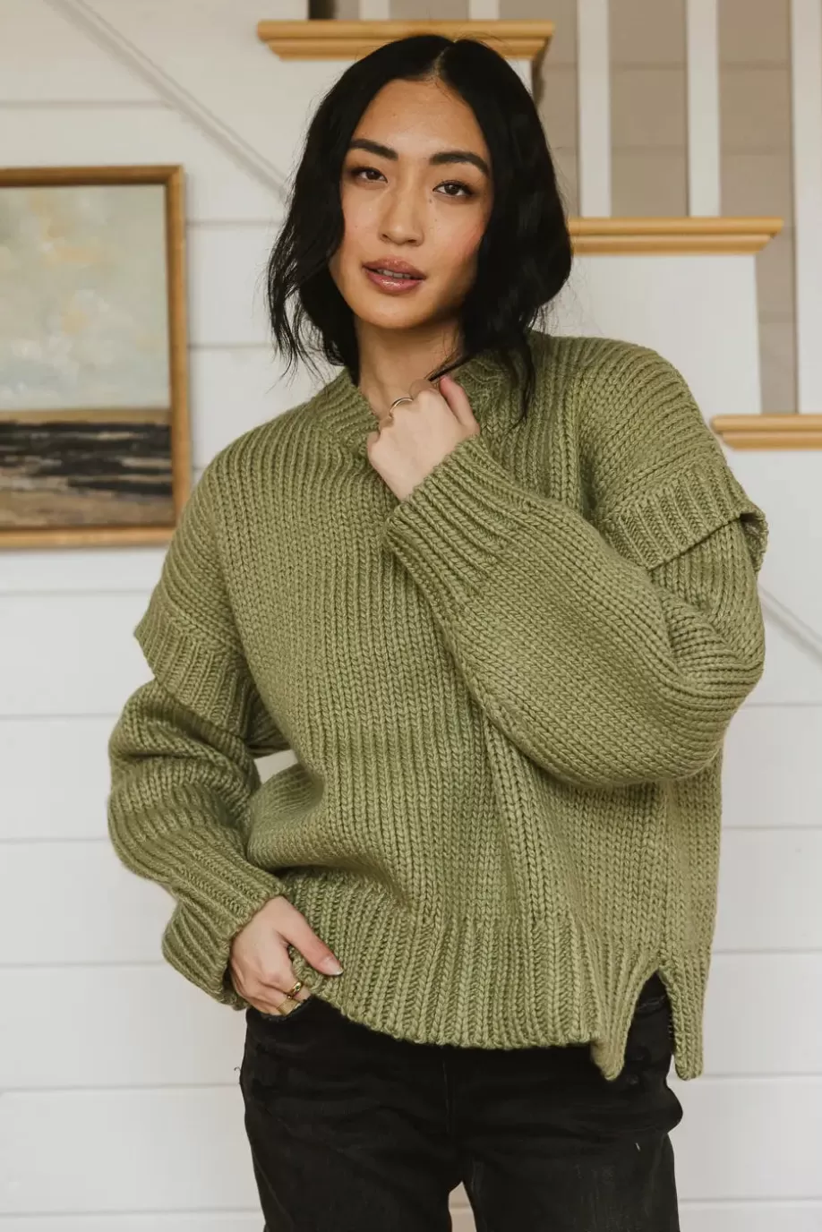 Clearance Josie Knit Sweater in SWEATERS | SWEATERS