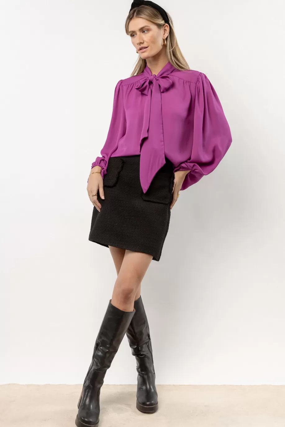 Cheap Josie Long Sleeve Blouse - FINAL SALE BLOUSES | BLOUSES