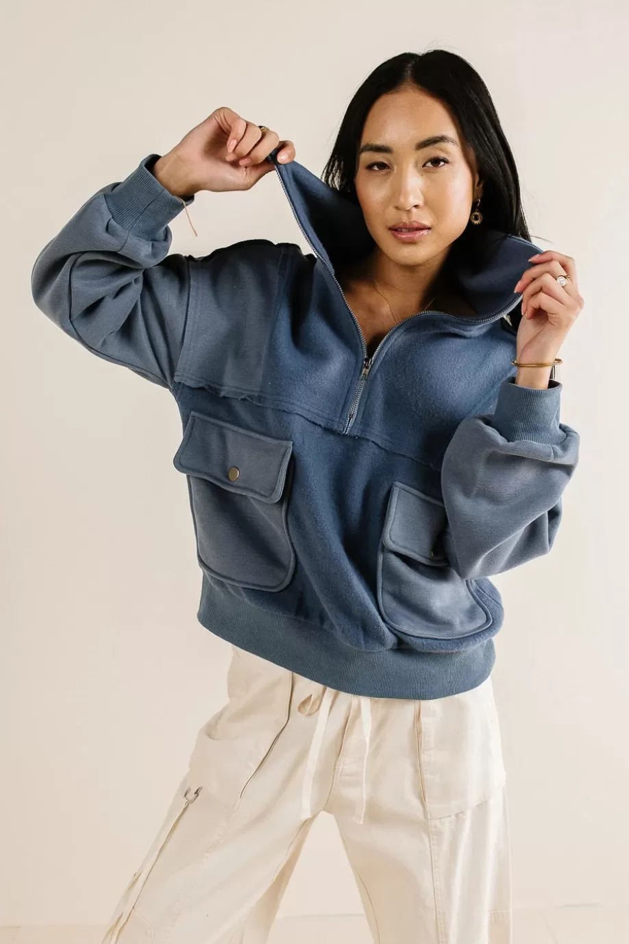 Outlet Katherine Half Zip in SWEATERS | SWEATERS