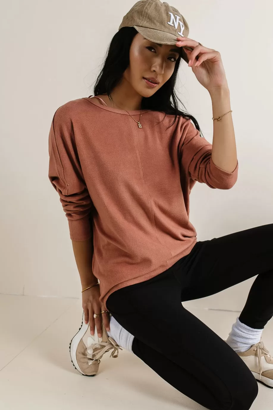 Clearance Kaylee Oversized Knit Top TEES & TANKS | TEES & TANKS