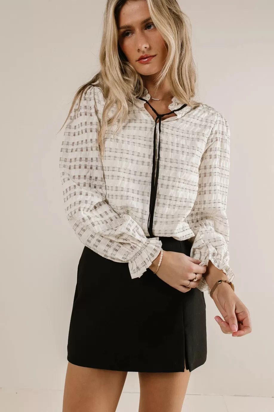 Online Kelly Textured Blouse BLOUSES | BLOUSES