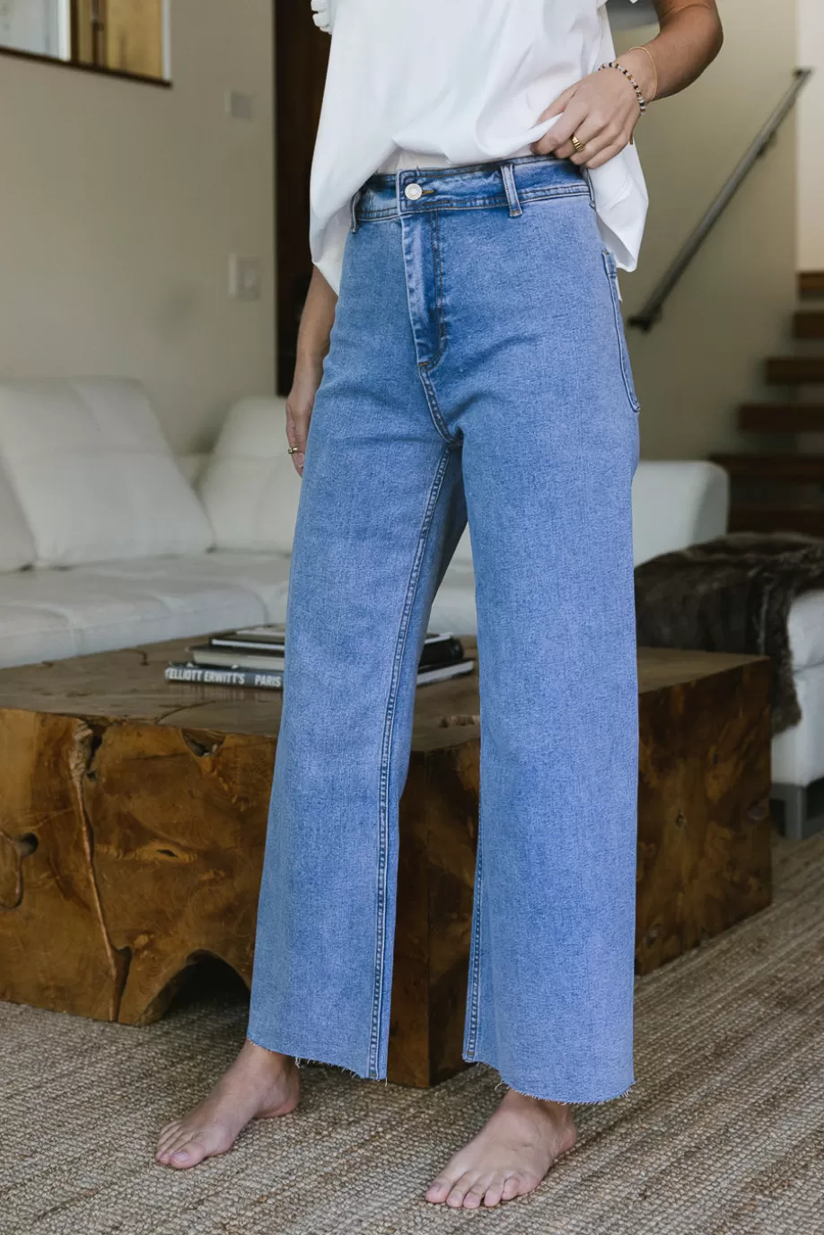 Discount Kennedy Wide Leg Jeans - FINAL SALE DENIM