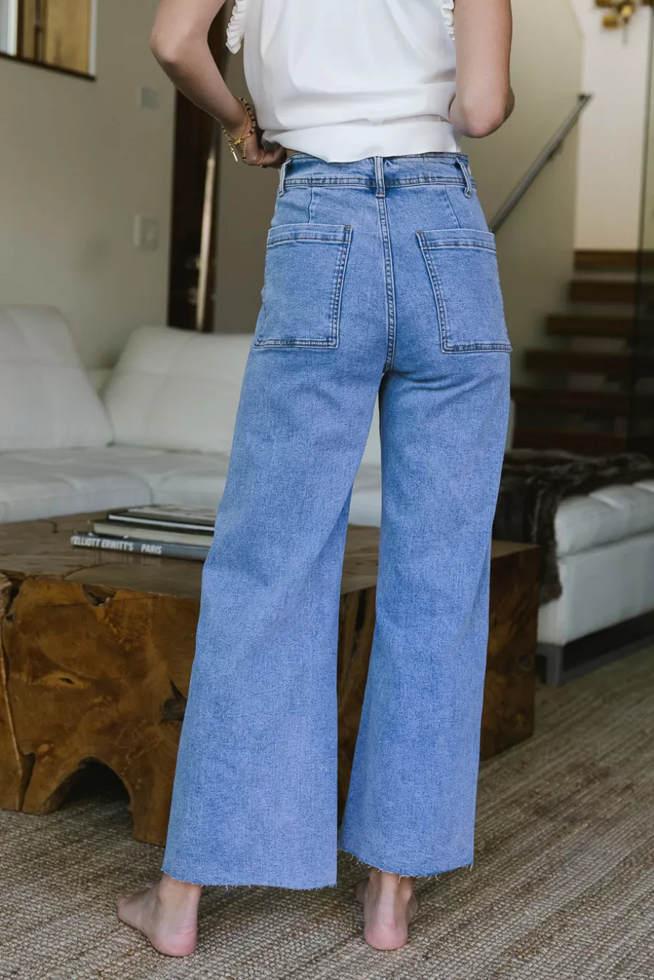 Discount Kennedy Wide Leg Jeans - FINAL SALE DENIM