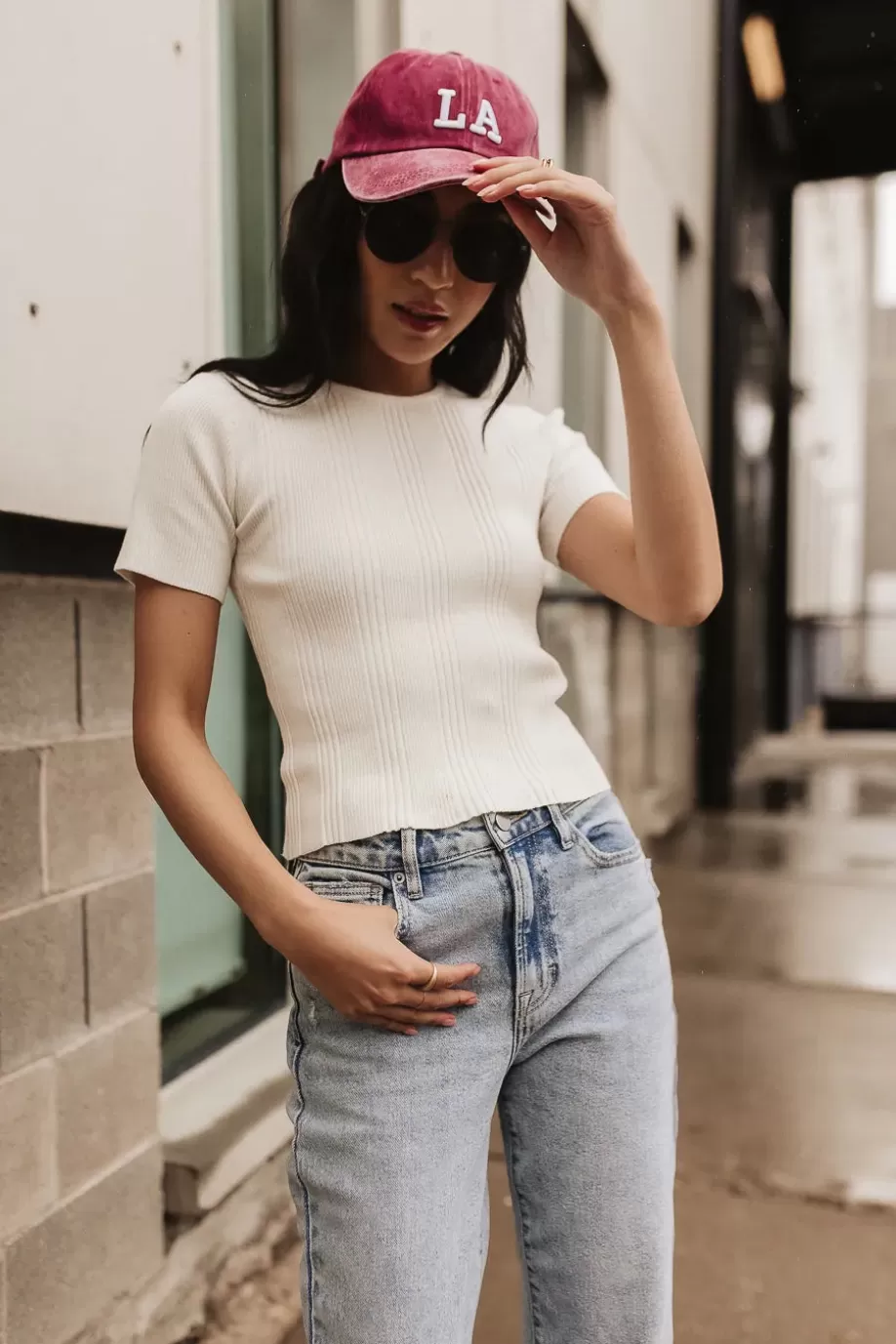 Store Kyra Sweater Top - FINAL SALE CROPPED | SWEATERS