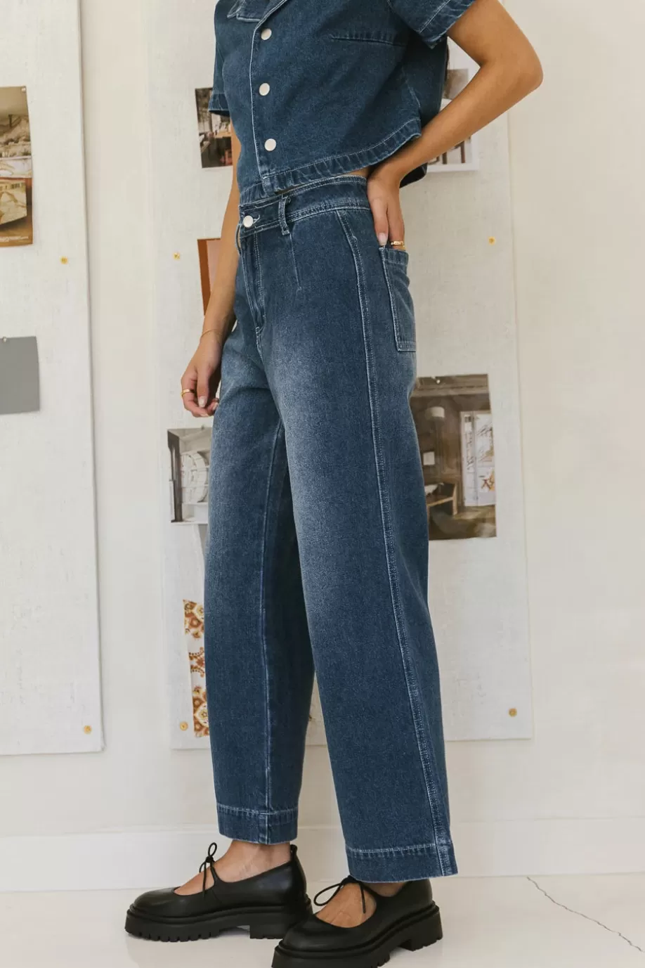 Best Sale Lea Wide Leg Jeans - FINAL SALE DENIM