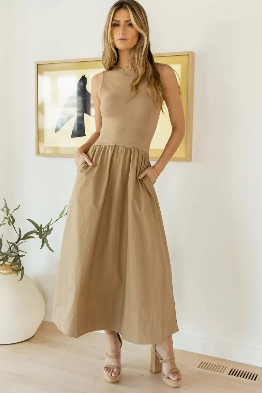 Cheap Leah Maxi Dress in DRESSES