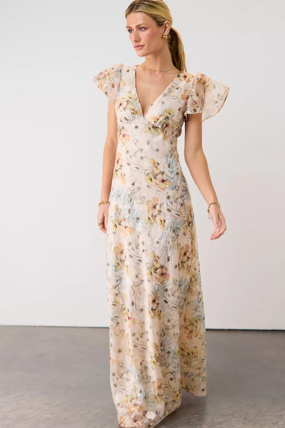 Clearance Libbie Floral Maxi Dress MIDI DRESSES | DRESSES