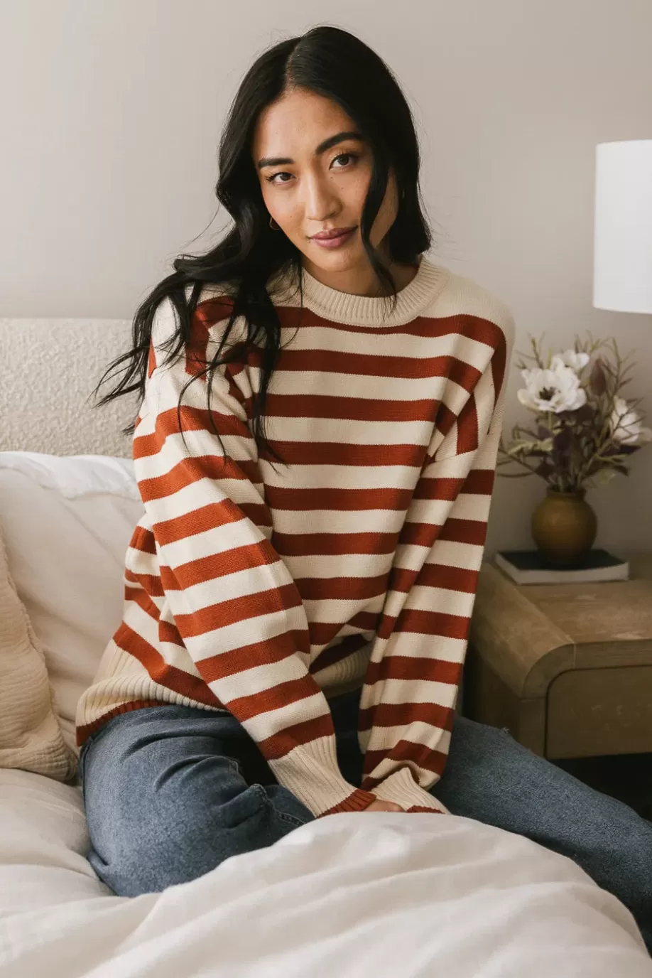 Online Liliana Striped Sweater SWEATERS | SWEATERS