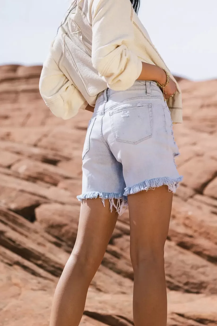 Online Loretta Mid Thigh Shorts SHORTS | DENIM SHORTS