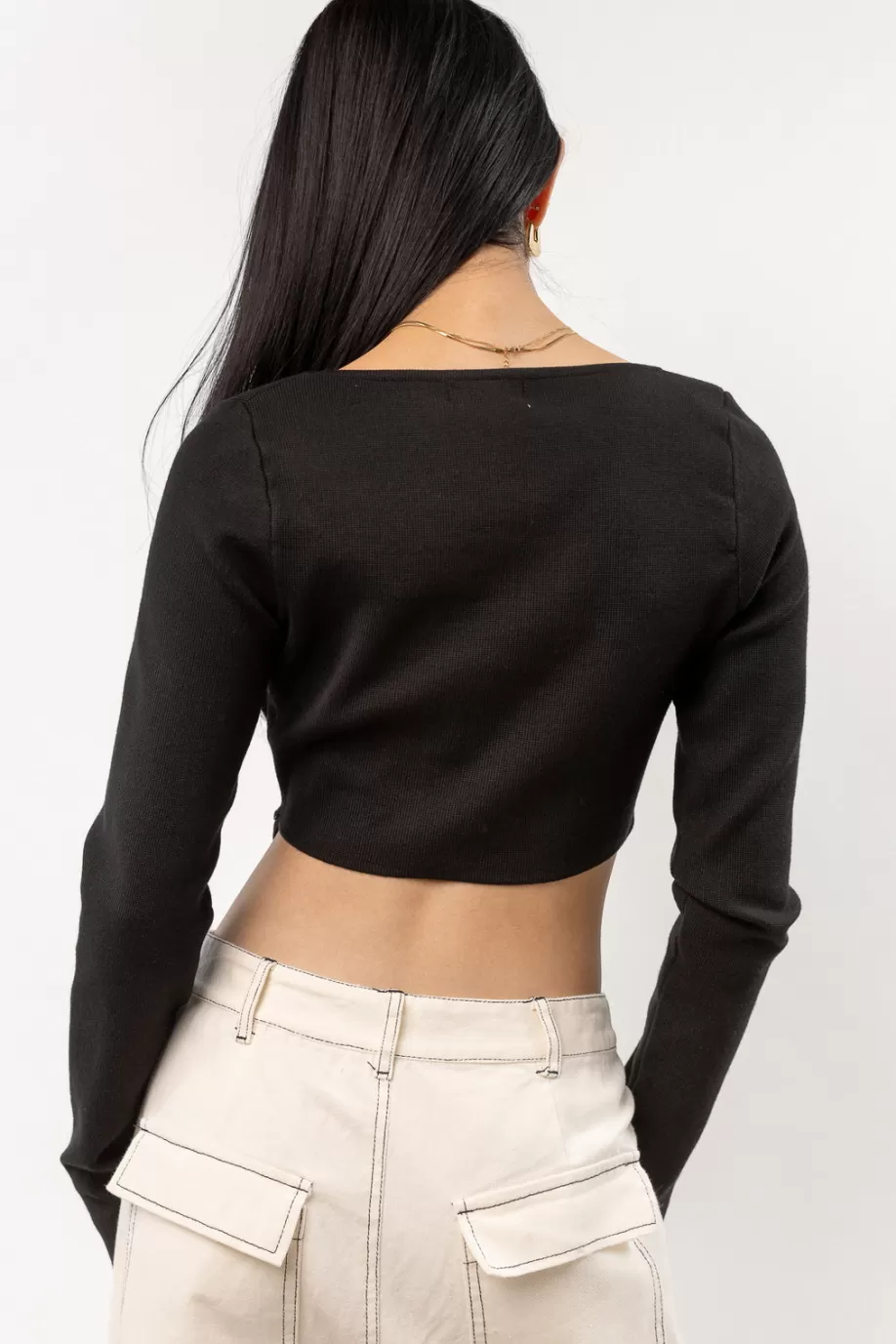 New Lyra Cropped Top in - FINAL SALE CROPPED | TOPS