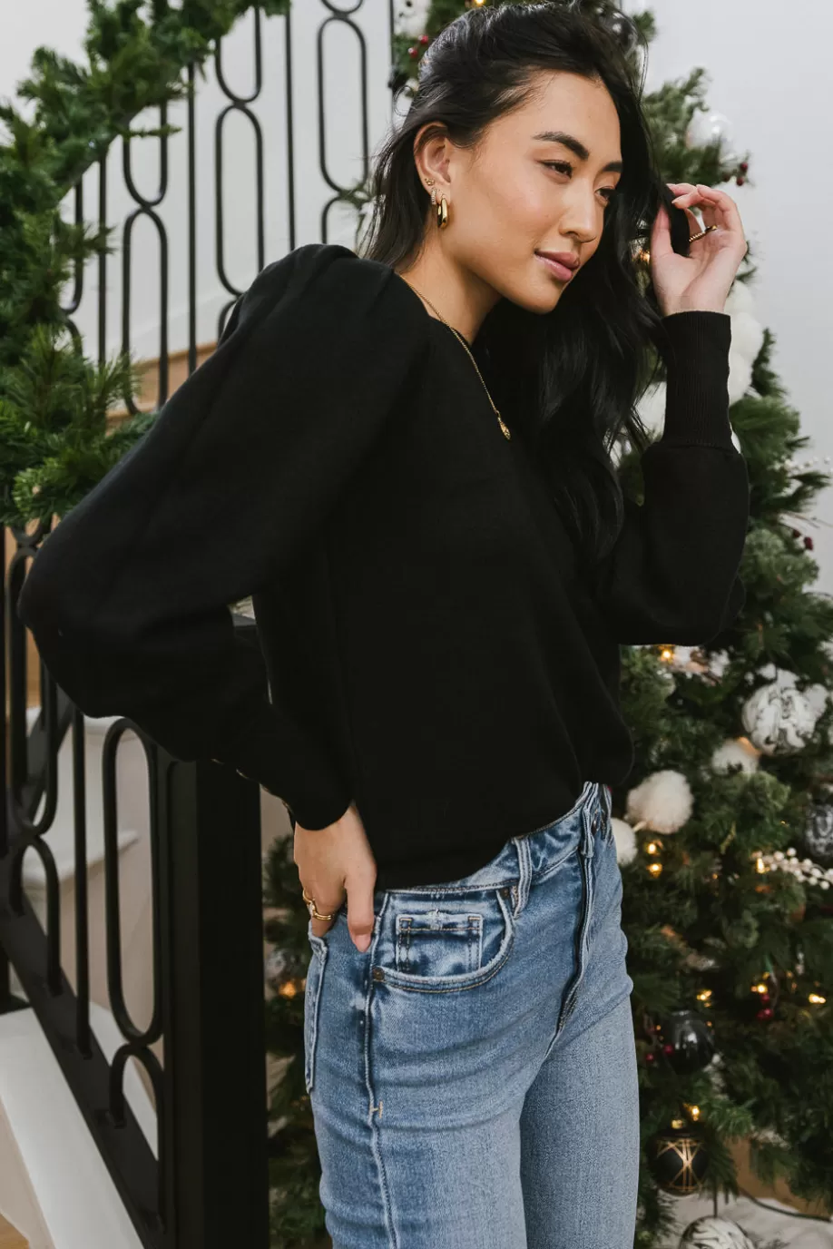 Store Madeline Knit Sweater in SWEATERS | SWEATERS