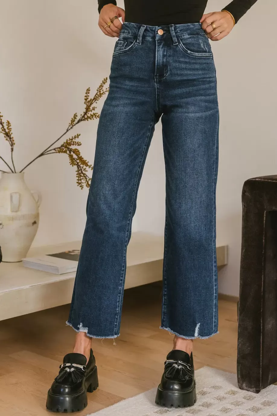 Discount Maeve Relaxed Straight Leg Jeans - FINAL SALE DENIM