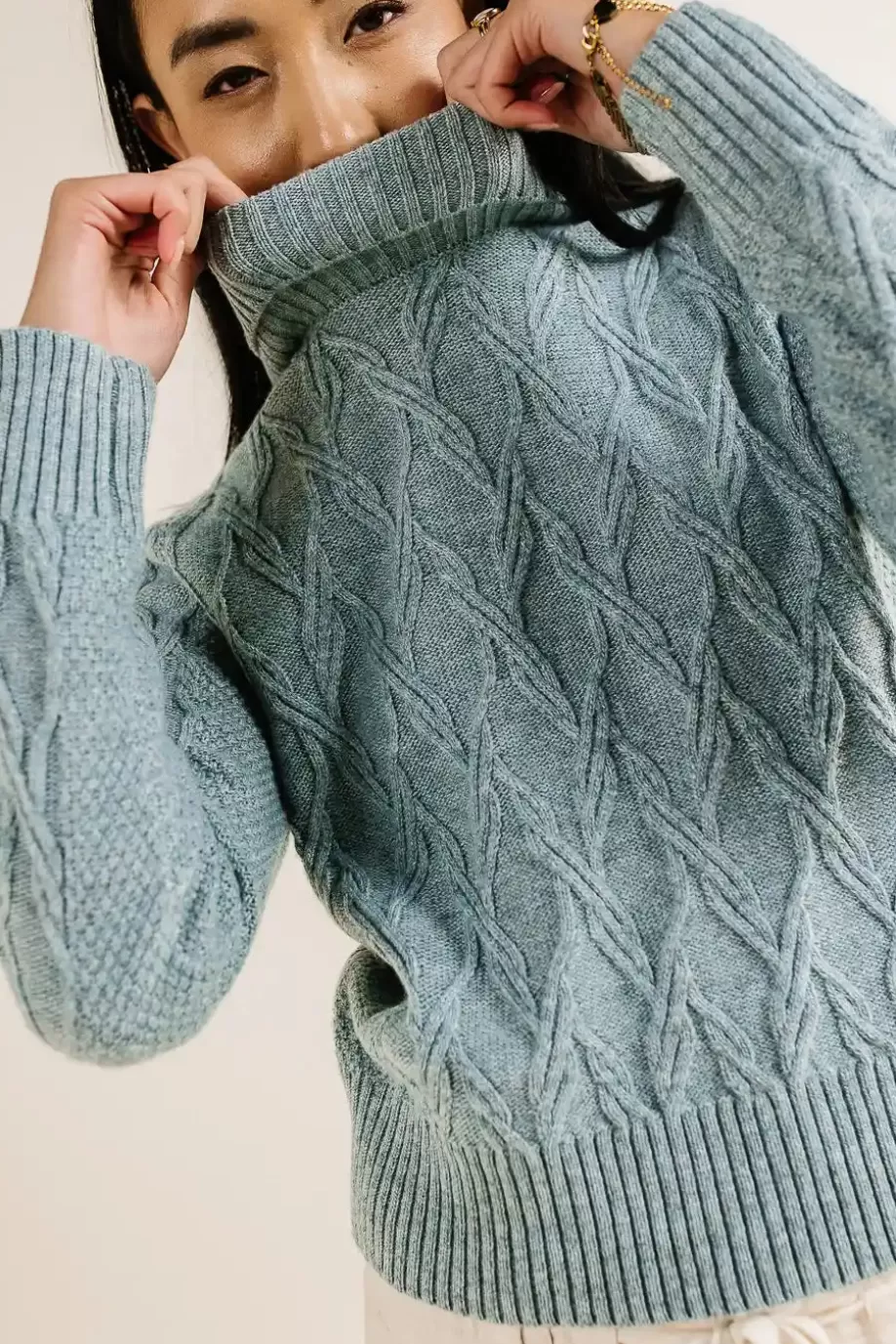 Cheap Maeve Turtleneck Sweater in SWEATERS | SWEATERS